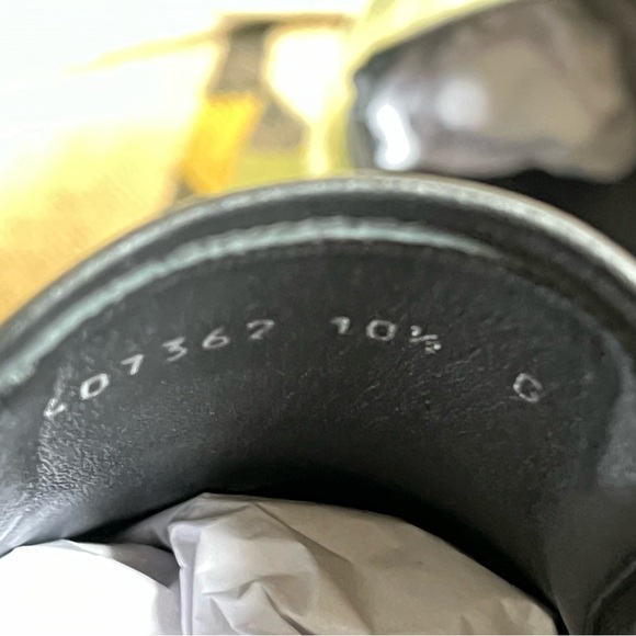 Gucci Supreme GG Canvas Bloom Green Floral Print Slip On Sneakers 10.5 G US11 - Picture 12 of 17